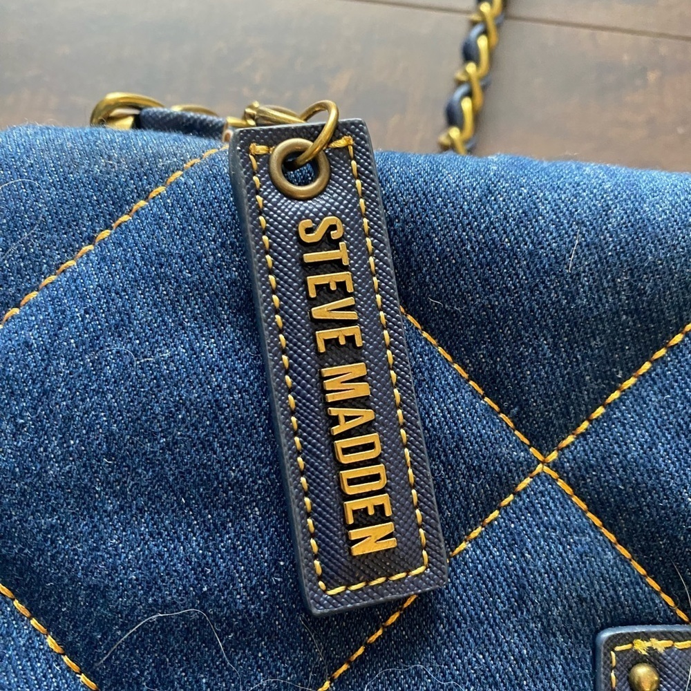Steve Madden Btorie Crossbody Jean purse - Picture 5 of 15